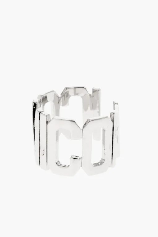 Guanti in Pelle con Anello Incluso ICON>Dsquared2 Outlet