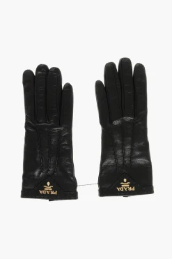 Outlet Guanti in Pelle d'Agnello Donna Guanti