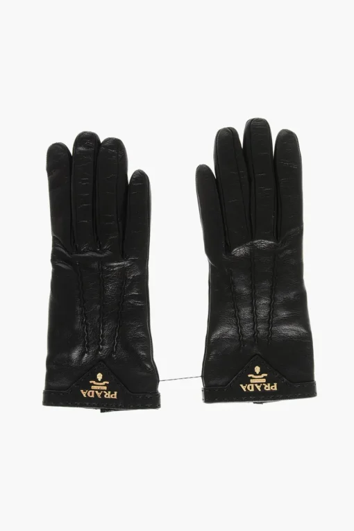 Outlet Guanti in Pelle d'Agnello Donna Guanti
