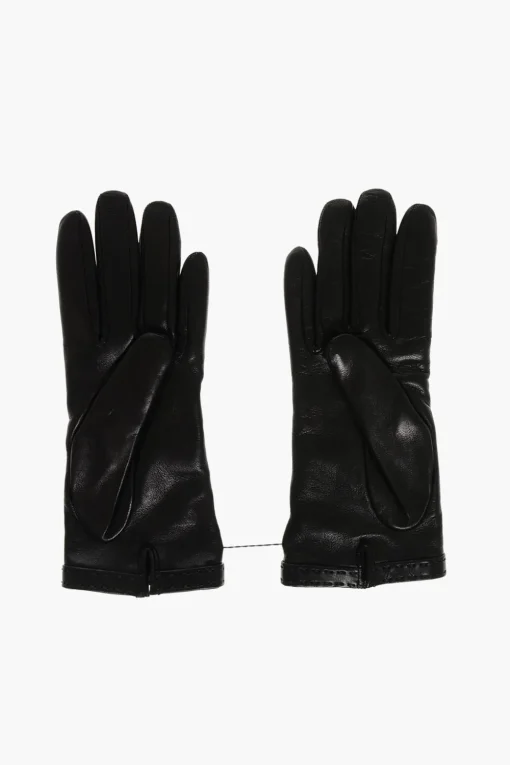 Outlet Guanti in Pelle d'Agnello Donna Guanti