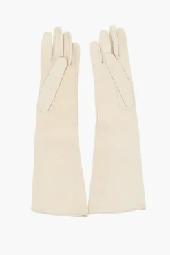 Sale Guanti Opera In Pelle a Tinta unita Donna Guanti