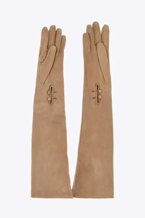 Guanti Opera in Pelle con Bottoni>Dsquared2 Discount