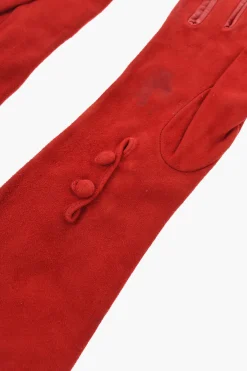 Guanti Opera in Suede con Arricciatura></noscript>Dsquared2 Best