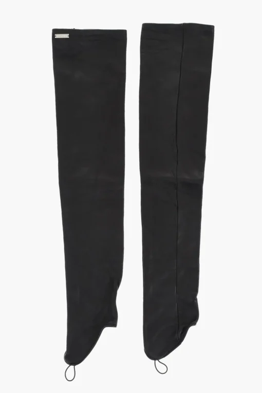 Guanto Mitena In Pelle con Interno in Suede>Dsquared2 Clearance