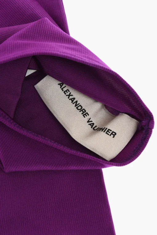 Fashion Guanto Opera Color Block in Viscosa Donna Guanti