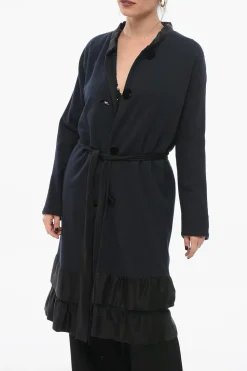Discount HIVER 2006 Cappotto in Lana con Cintura Donna Cappotti E Trench