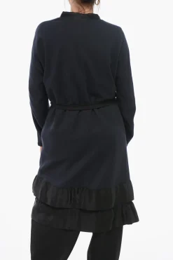 Discount HIVER 2006 Cappotto in Lana con Cintura Donna Cappotti E Trench