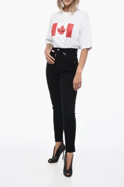 HONEY Jeans Twiggy a Vita Alta></noscript>Dsquared2 Best