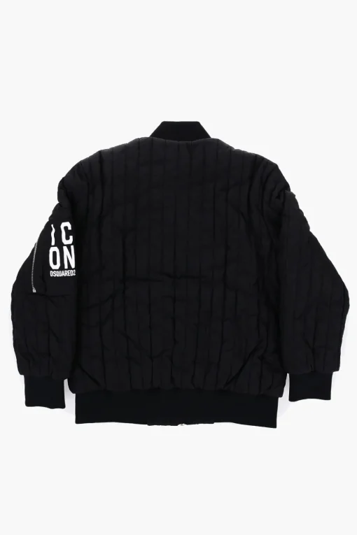 Sale ICON Bomber Trapuntato a Tinta unita Bambino Abbigliamento|Abbigliamento