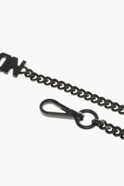 Online ICON Catena per Pantaloni in Metallo a Tinta Unita Uomo Portachiavi