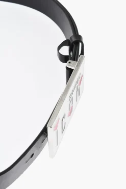 ICON Cintura in Pelle con Fibbia Anchor Smaltata 30mm></noscript>Dsquared2 Fashion