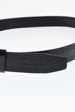 ICON Cintura in Pelle con Fibbia Anchor 30mm></noscript>Dsquared2 Outlet