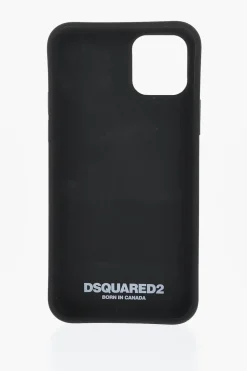 Best ICON Cover per iphone 11 PRO in Tinta Unita con Logo Stampato Uomo Accessori Hi-Tech
