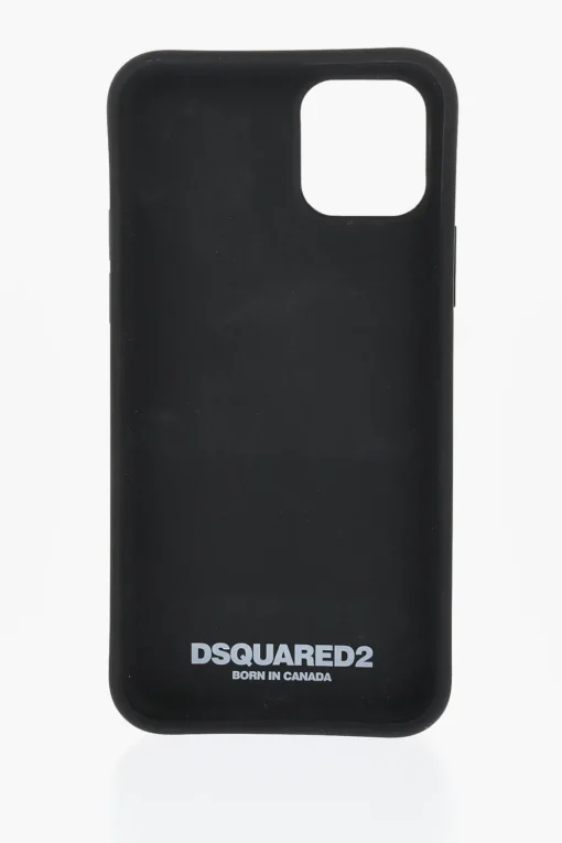 Best ICON Cover per iphone 11 PRO in Tinta Unita con Logo Stampato Uomo Accessori Hi-Tech