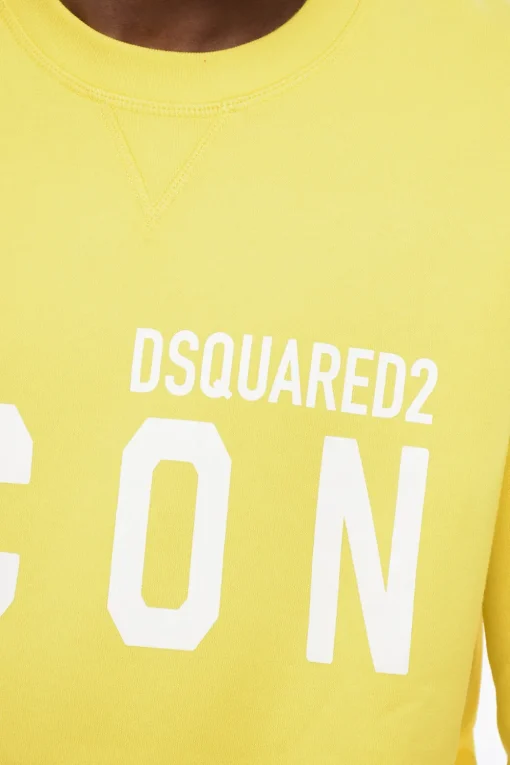 ICON Felpa Girocollo Stampata>Dsquared2 Best