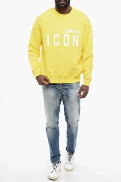 ICON Felpa Girocollo Stampata></noscript>Dsquared2 Best
