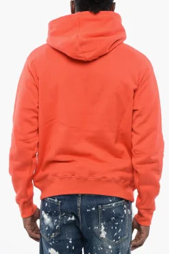Online ICON Felpa Hoodie con Stampa Logo Uomo Felpe