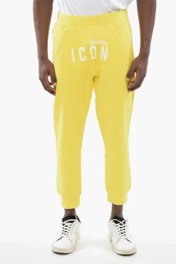 Fashion ICON Joggers in Cotone Stampati Uomo Pantaloni
