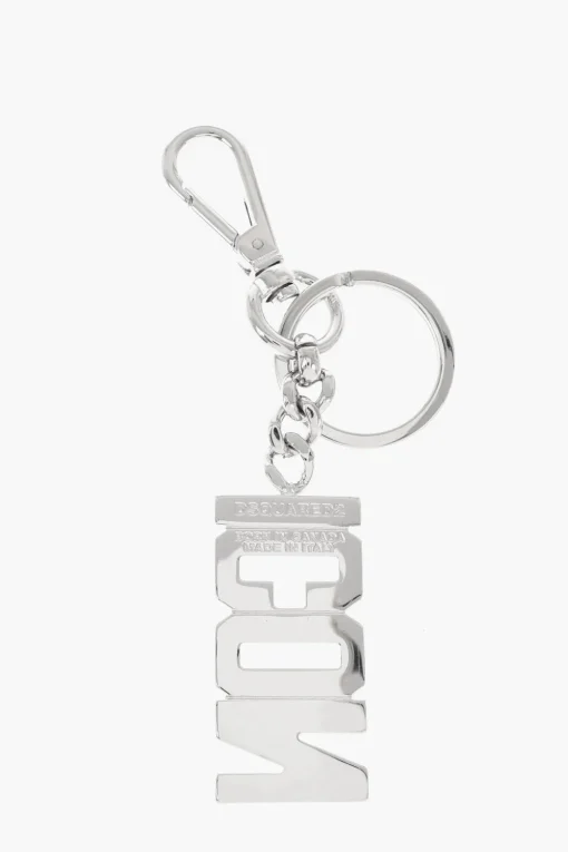 ICON Portachiavi in Metallo a Tinta Unita>Dsquared2 Clearance