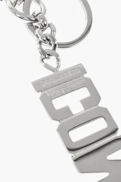 ICON Portachiavi in Metallo a Tinta Unita>Dsquared2 Clearance