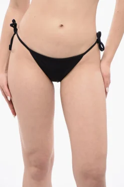 ICON Slip Bikini in Tinta Unita con Laccetti>Dsquared2 Online