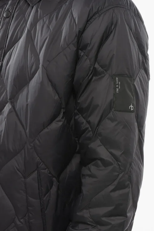 ICONS Overshirt Trapuntato con Bottoni a Pressione>RAG&BONE Online