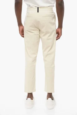 Sale ICONS Pantaloni Chino in Cotone Stretch ad 1 Pince Uomo Pantaloni