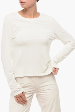 Sale ICONS T-Shirt Girocollo LUCA in Tessuto Tech Donna T-Shirts E Tops