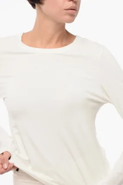Sale ICONS T-Shirt Girocollo LUCA in Tessuto Tech Donna T-Shirts E Tops