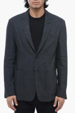 ID Blazer Sfoderato in Misto Lino>Corneliani Best