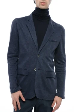 ID Giacca a 2 Bottoni in Lino Revers Classico Sfoderata>Corneliani Best