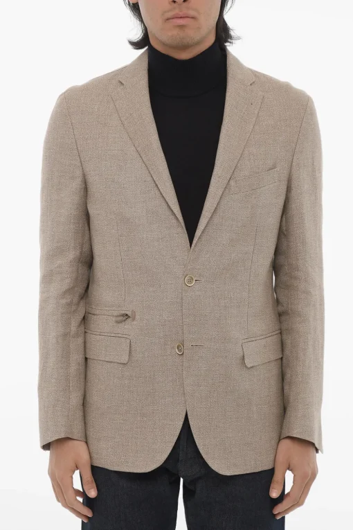ID Giacca a 2 Buttoni IDENTITY Due Spacchi Revers Classico>Corneliani Best