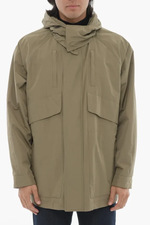 ID Giacca a Vento GIADA DINTEX con Cappuccio Rimovibile>Corneliani New