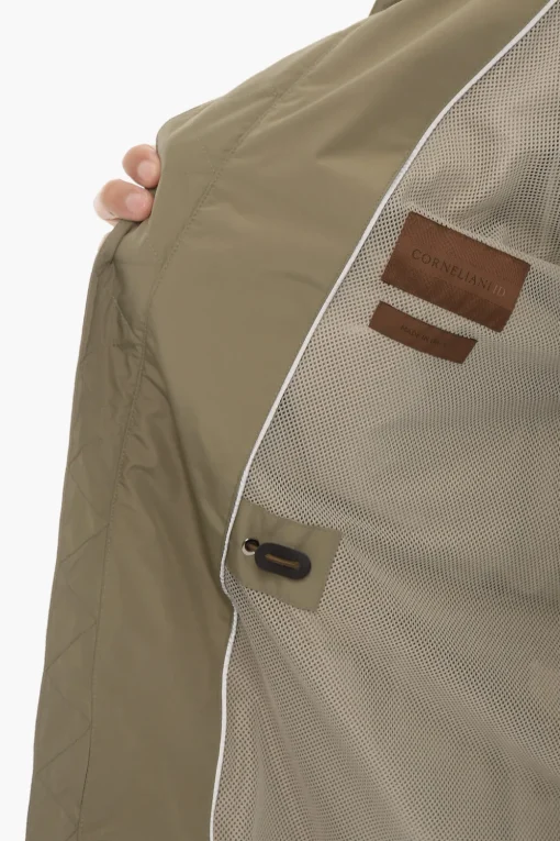 ID Giacca a Vento GIADA DINTEX con Cappuccio Rimovibile>Corneliani New