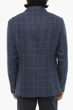 ID Giacca IDENTITY a Quadri Windowpane>Corneliani Online