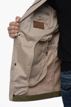 Outlet ID Giubbotto Leggero con Chiusura a Scomparsa Uomo Giubbotti