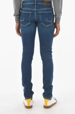 ID Jeans 5 Tasche Slim Fit con Lavaggio Scuro>Corneliani New