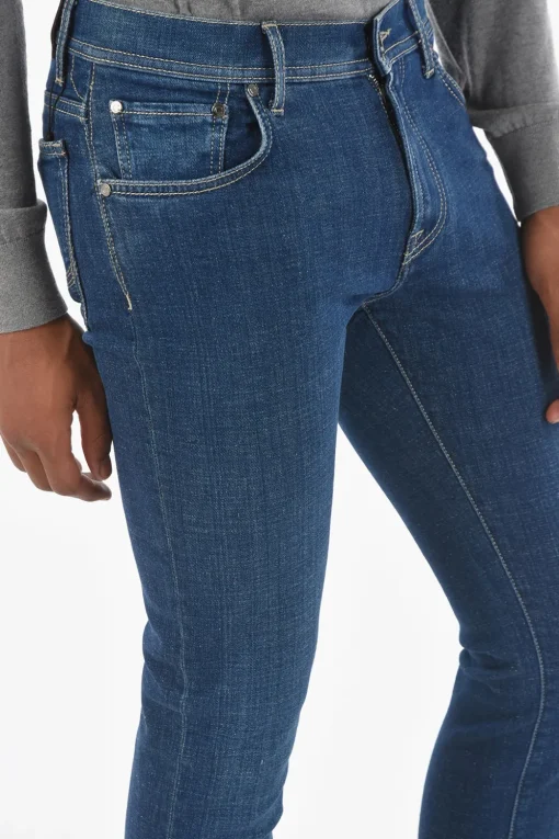 ID Jeans 5 Tasche Slim Fit con Lavaggio Scuro>Corneliani New