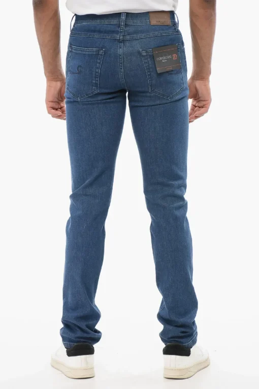 ID Jeans Lavaggio Scuro con Passanti 16cm>Corneliani Online
