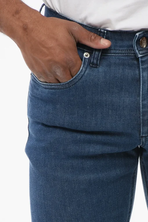 ID Jeans Lavaggio Scuro con Passanti 16cm>Corneliani Online