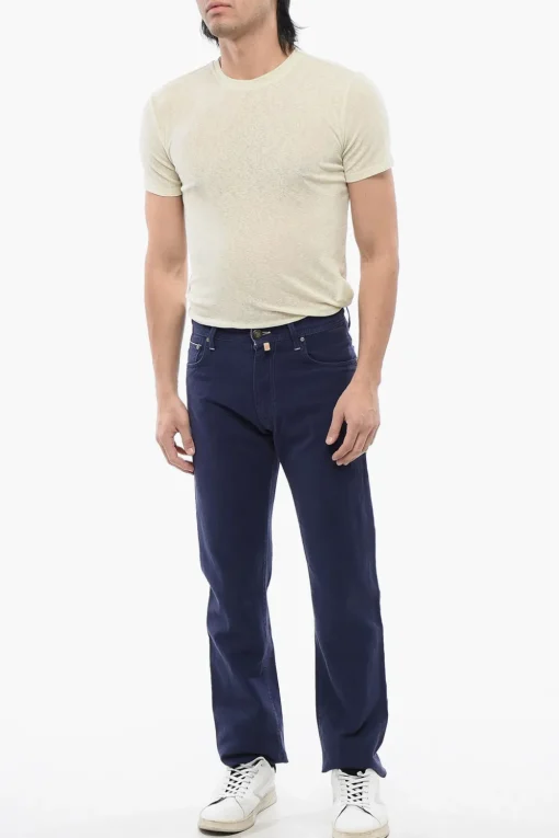 ID Jeans Regular Fit In Cotone Stretch 19 cm>Corneliani Clearance