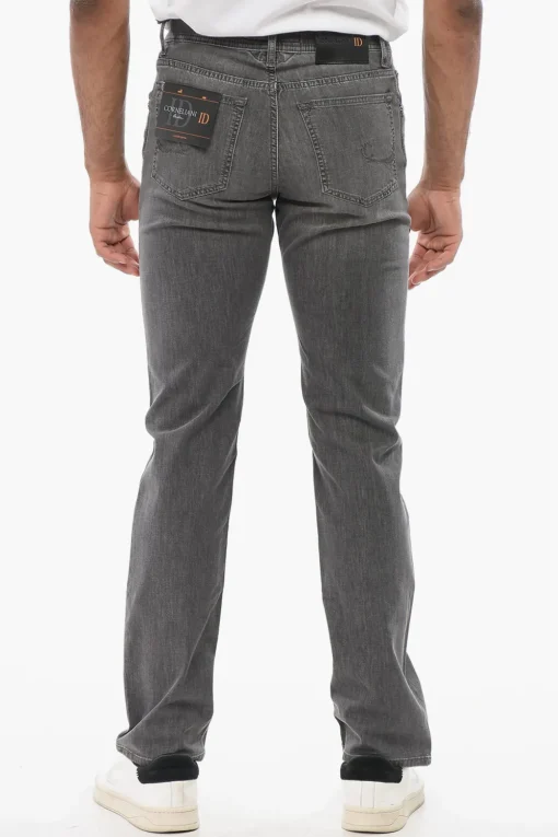 Online ID Jeans Slim Fit con Lavaggio Stone 15cm Uomo Jeans