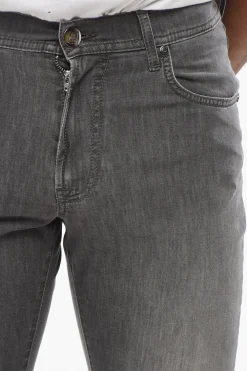 Online ID Jeans Slim Fit con Lavaggio Stone 15cm Uomo Jeans