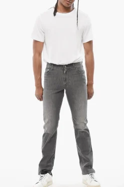 Online ID Jeans Slim Fit con Lavaggio Stone 15cm Uomo Jeans