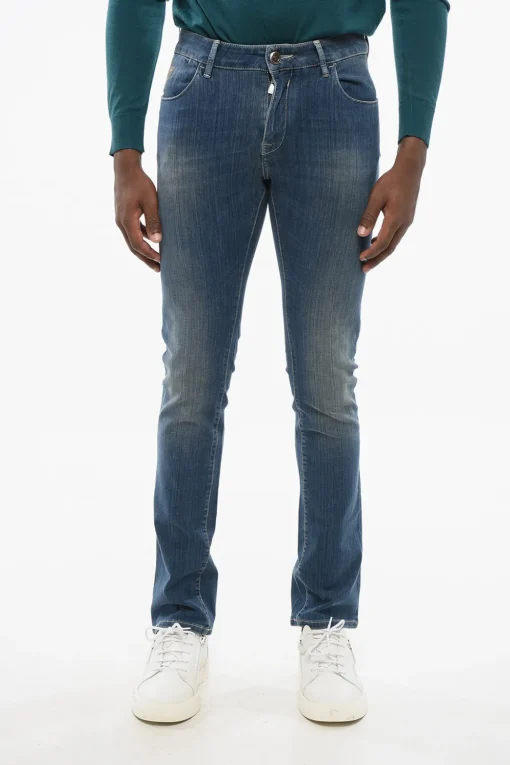 Hot ID Jeans Slim Fit in Cotone Elasticizzato 16cm Uomo Jeans