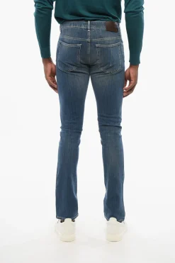 Hot ID Jeans Slim Fit in Cotone Elasticizzato 16cm Uomo Jeans