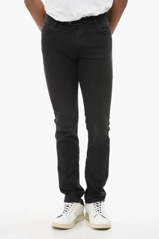 ID Jeans Slim Fit in Cotone Elasticizzato 16cm>Corneliani Best
