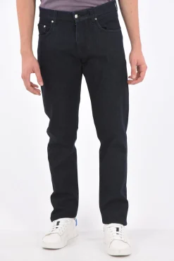 Outlet ID Jeans Slim Fit RODRIGO in Cotone e Cashmere 19 Cm Uomo Jeans