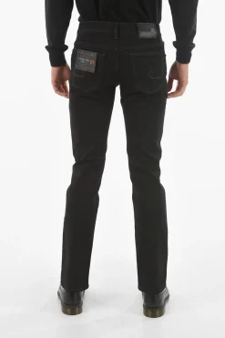 Online ID LUXURY DENIM Jeans 5 Tasche Slim Fit in Denim Stretch Uomo Jeans