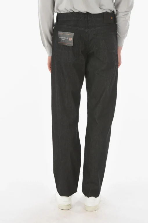 ID LUXURY DENIM Jeans a 5 Tasche in Cotone Stretch 21cm>Corneliani Outlet